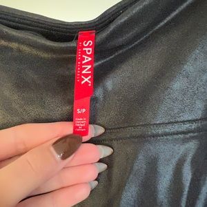 Spanx Faux Leather Leggings